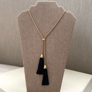 J. Crew Beaded Lariat Necklace